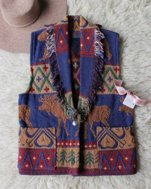 Vintage Country Life Sweater Vest