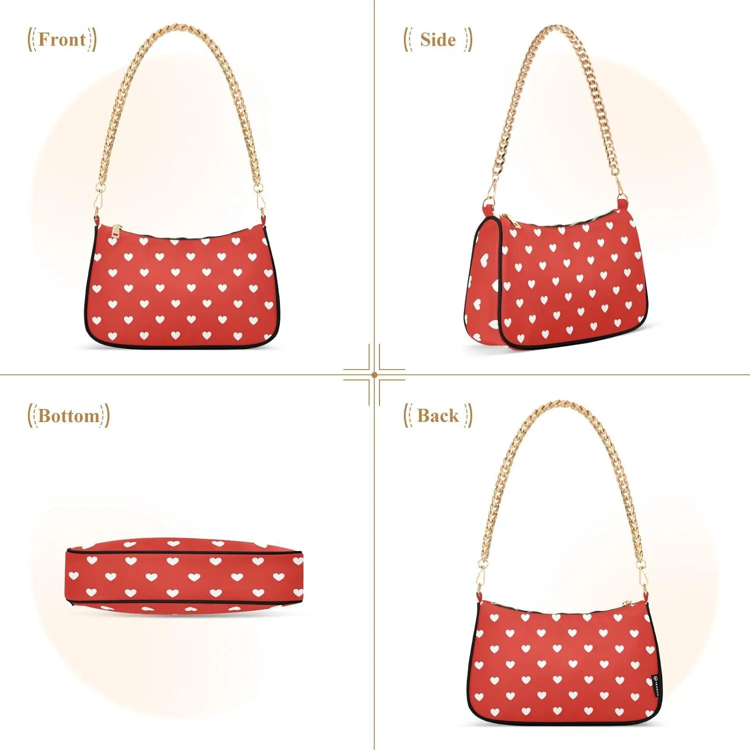 Women Shoulder Bag Crossbody Tote Handbag Chain Bag