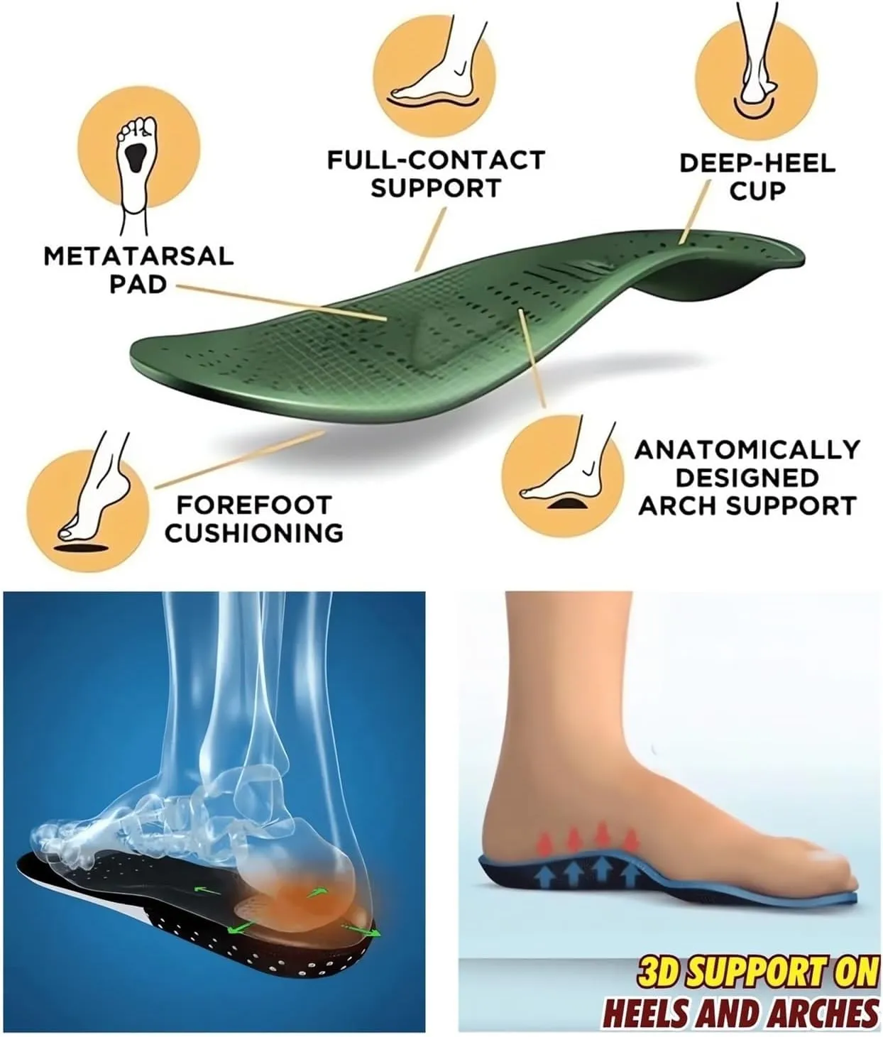 Womens Orthopedic Flats Sport Slippers Ankle Strap Wide Width Arch Support Beach Walking Sandals