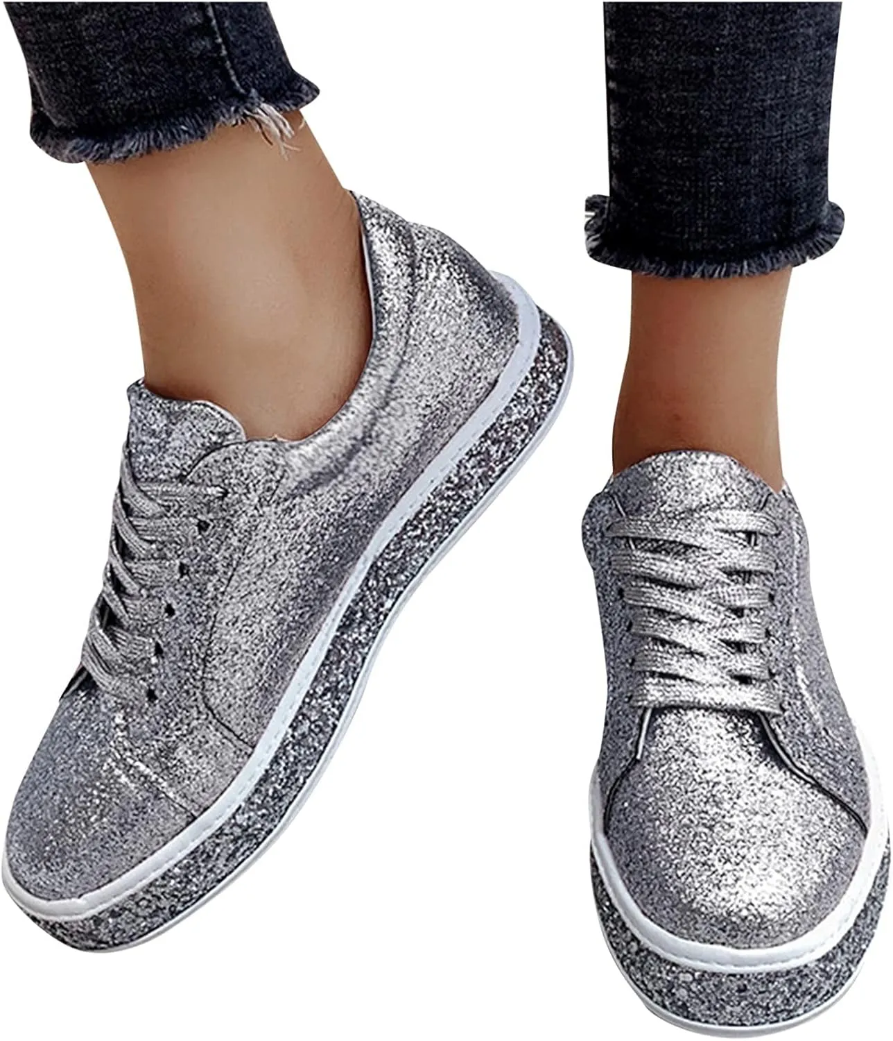Womens Running Shoes 8.5 Black Zapatos Plataforma De Mujer Elegantes para Fiestas Negros Black Shoes Women Casual Walking Sneakers for Women with Arch Support and Comfort Tenis OrtopDicos para Mujer