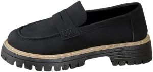 YFGBCX Women Orthopedic Platform Loafers Non Slip Thick Sole Shoes Breathable Comfortable Walking Loafers All Matched for Outdoor Travel White