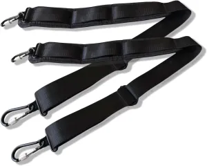 Yinfente 2pcs Replacement Shoulder Strap Padded Universal Adjustable Bag Strap Metal Hooks Briefcase Laptop Bag Duffel Camera (Style-1)