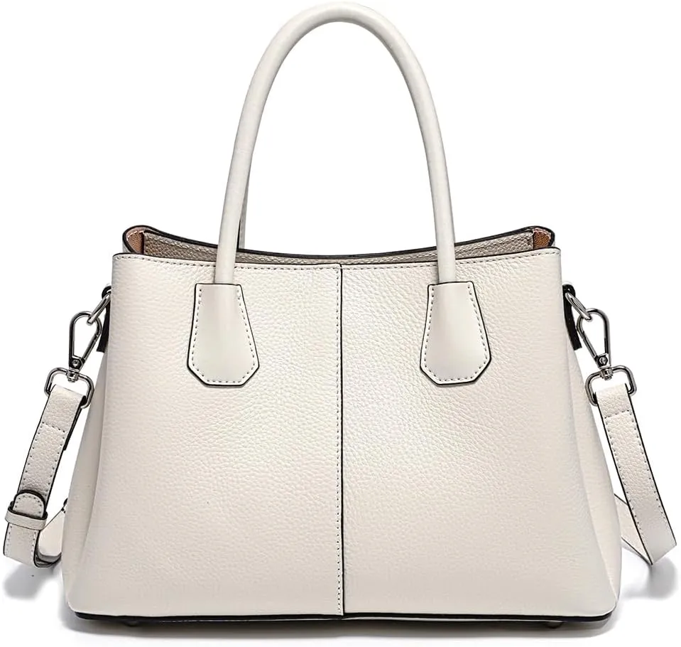 zency Off White Shoulder Bag Purses Satchel Handbags For Women