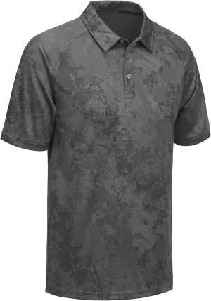 ZTN Mens Polo Shirts - Summer UV50  Moisture Wicking Golf Shirts Quick-Dry Sports Polo Shirts Activewear
